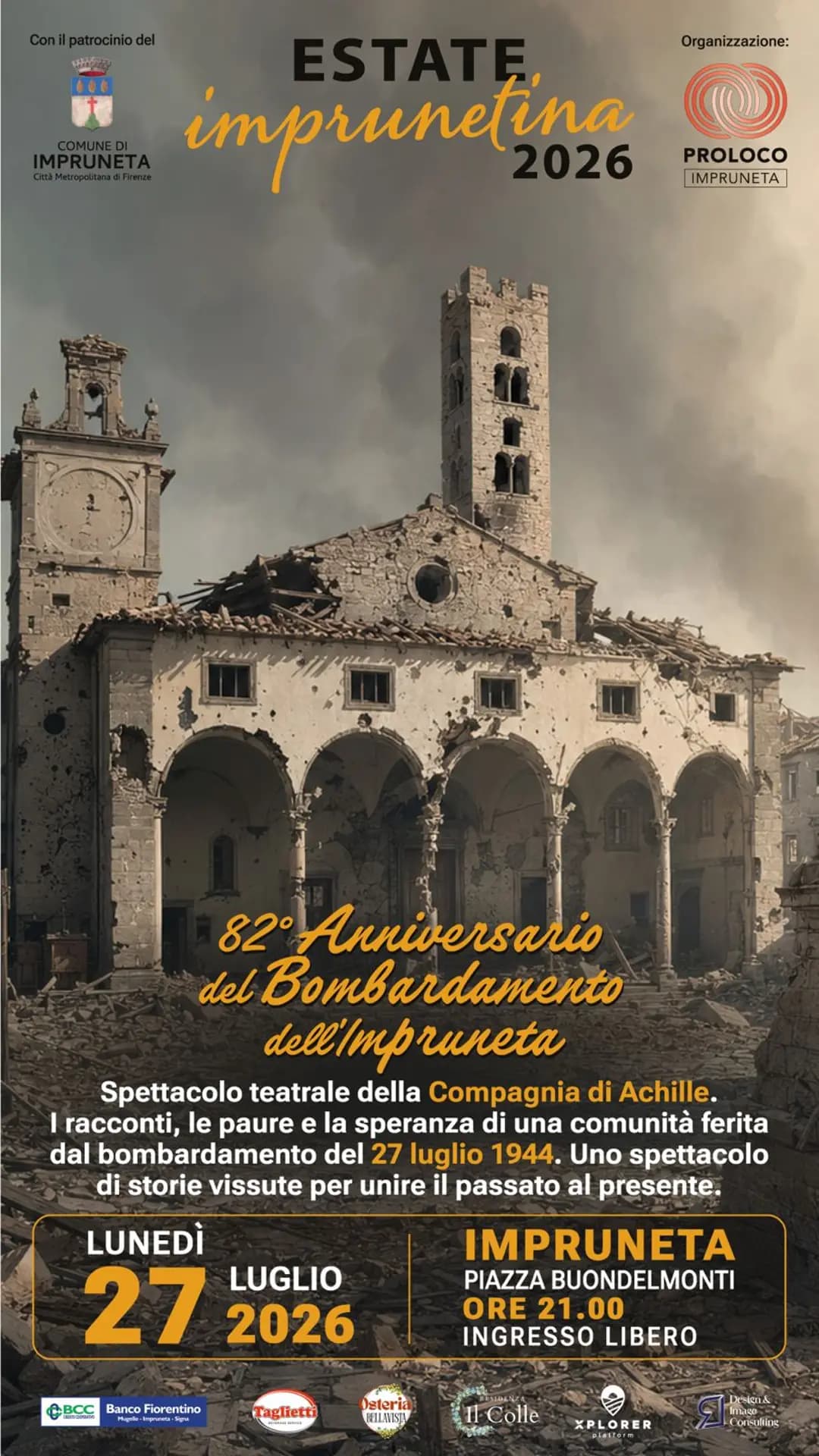 Immagine per 82° Anniversario del Bombardamento dell’Impruneta a Impruneta