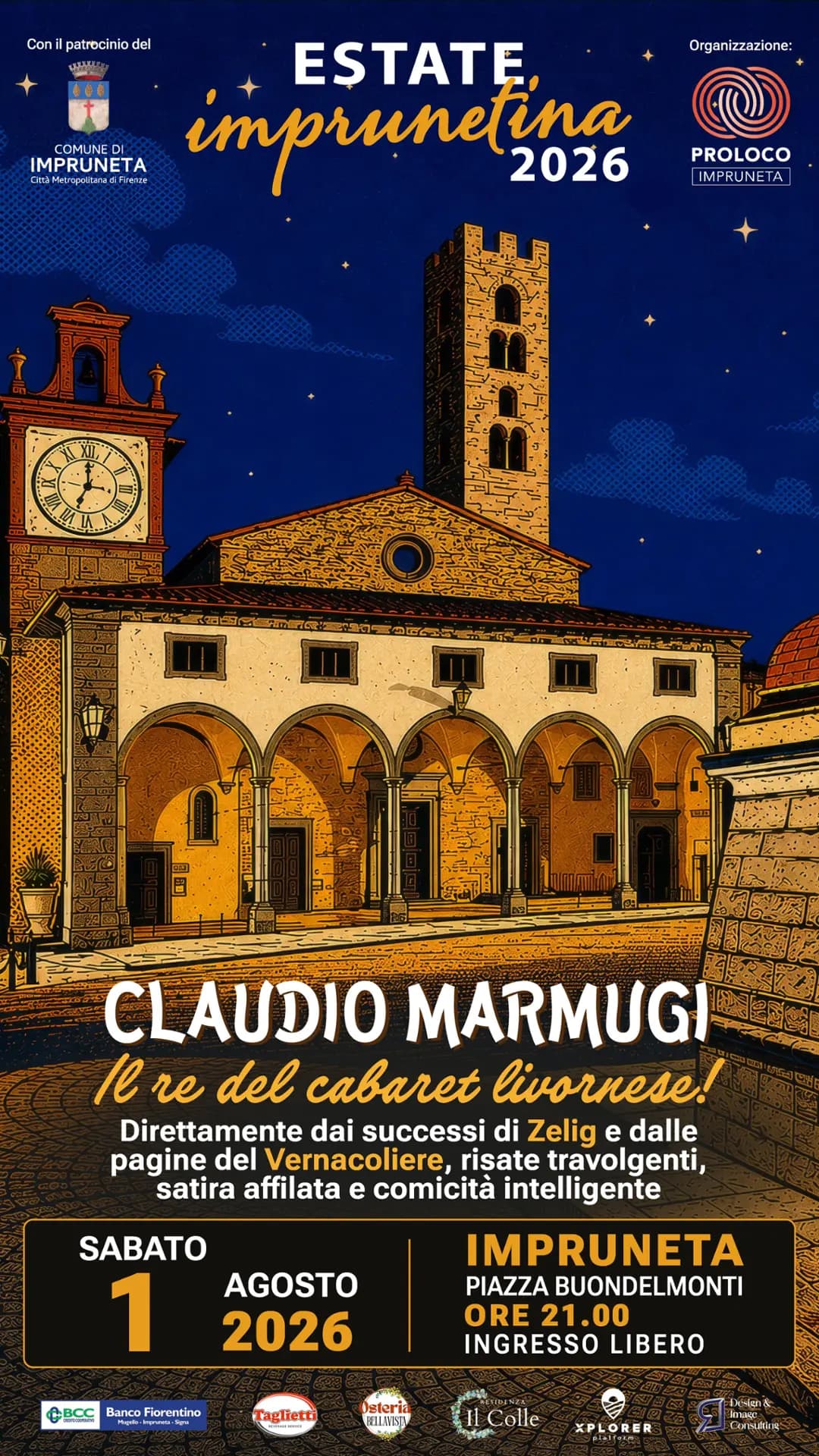 Immagine per Claudio Marmugi - Il re del cabaret livornese a Impruneta